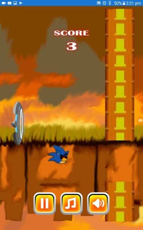 Angry Sonic Exe Bird скриншот 1