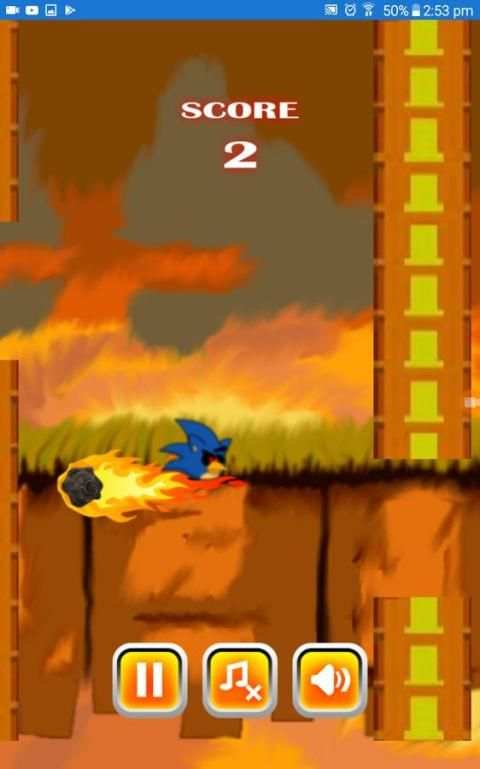Angry Sonic Exe Bird скриншот 2