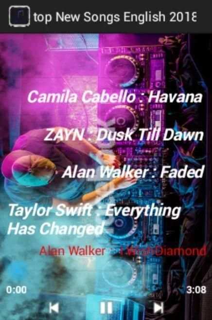 top New Songs English 2018 screenshot 3