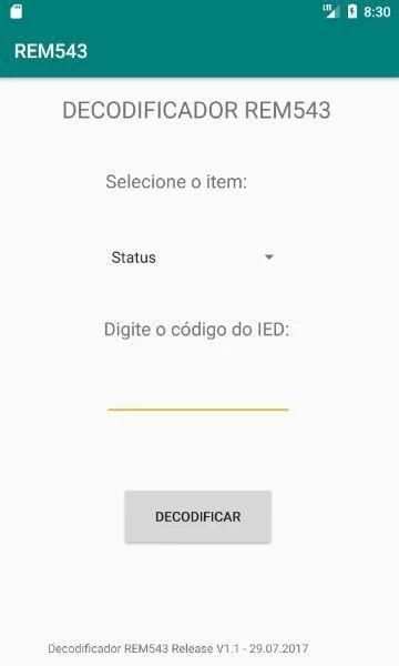 DECODIFICADOR REM543 скриншот 3