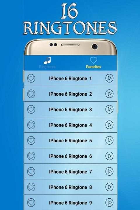 Ringtones 2017 For iPhone 6 скриншот 1