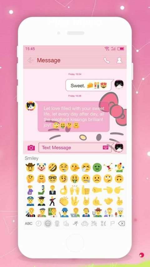 Cutey 3 - One Sms screenshot 5