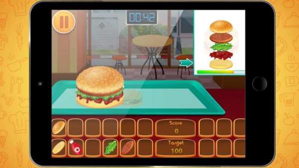 Burger Cafe - Cooking King Master screenshot 13