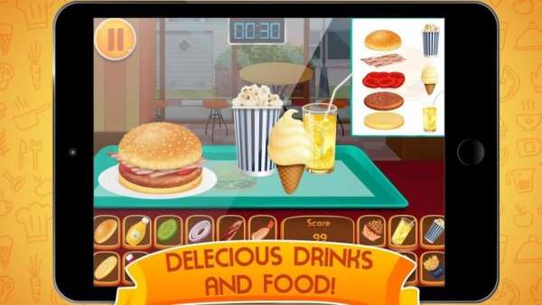 Burger Cafe - Cooking King Master screenshot 12