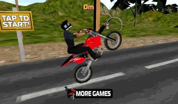 Stunt Bike 3D скриншот 3