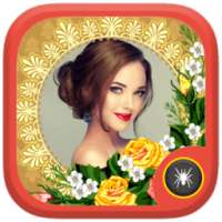Vintage Floral Photo Frames on 9Apps