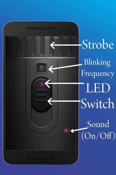 Flashlight - Super Bright LED Flashlight Free स्क्रीनशॉट 4