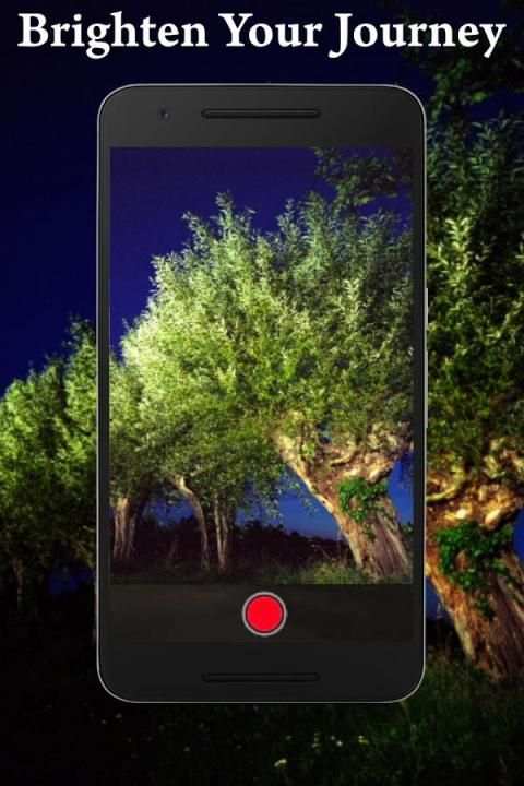 Flashlight - Super Bright LED Flashlight Free स्क्रीनशॉट 5
