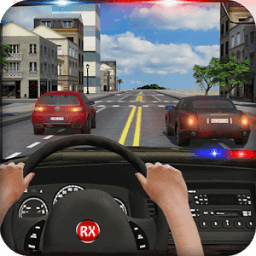 Police Chase in Car icon