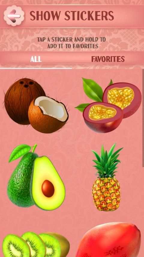 Tropical Stickers screenshot 5