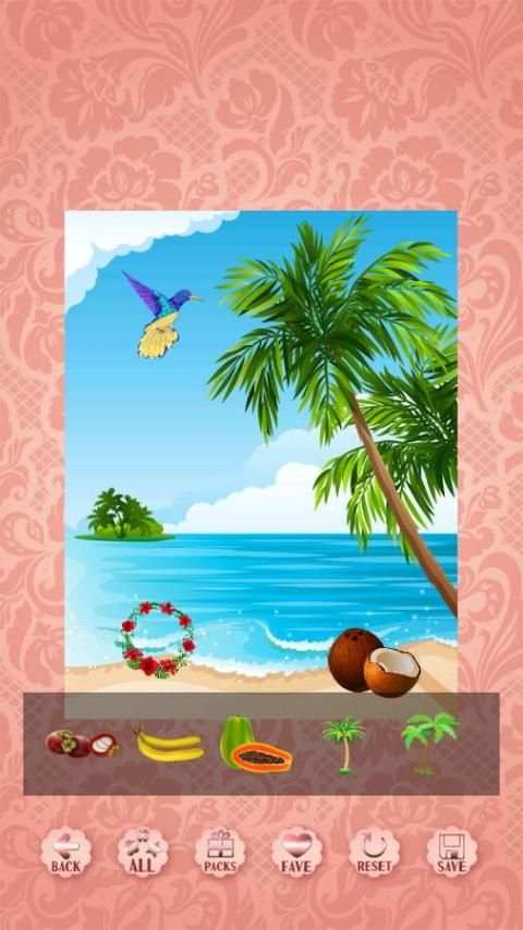 Tropical Stickers screenshot 2