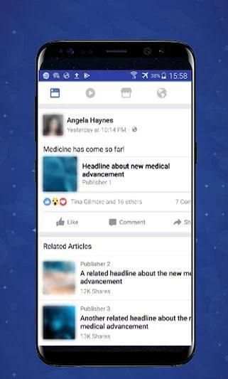 Fast for Facebook Lite screenshot 5