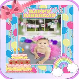 Kids Birthday Photo Frames For Girls