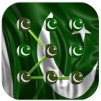 Pakistan Flag Pattern Screen Lock For 14 august иконка