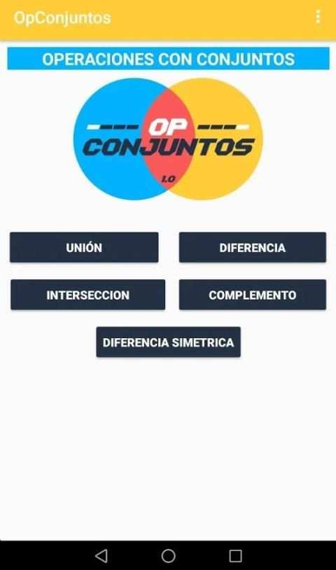 Operaciones con Conjuntos screenshot 6