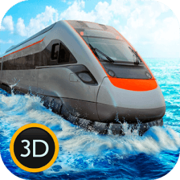 Water Train Driving Simulator иконка