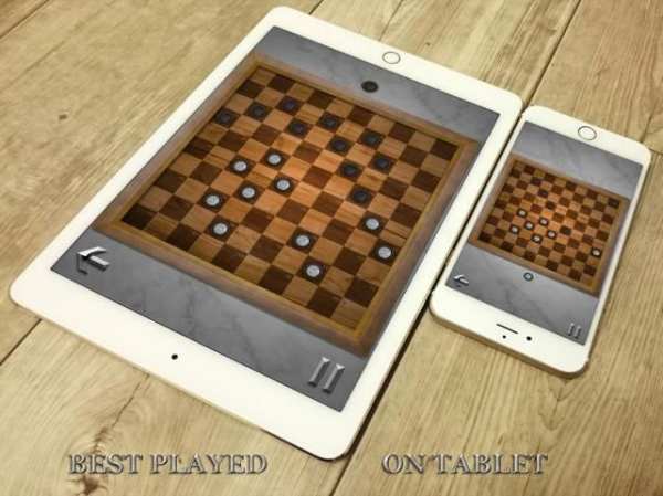 Checkersboard * 2 - international draughts for 2 2 تصوير الشاشة