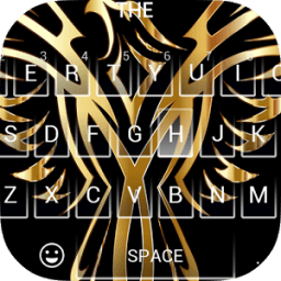 Metallic Emoji Keyboard Theme icon