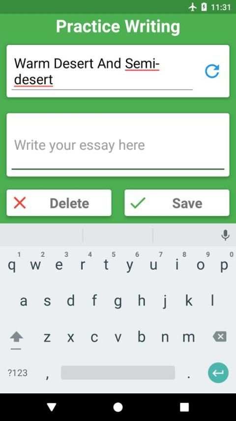 English Essay screenshot 2