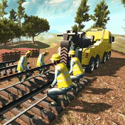 Train Construction Crane Simulator 17 & Builder 3D