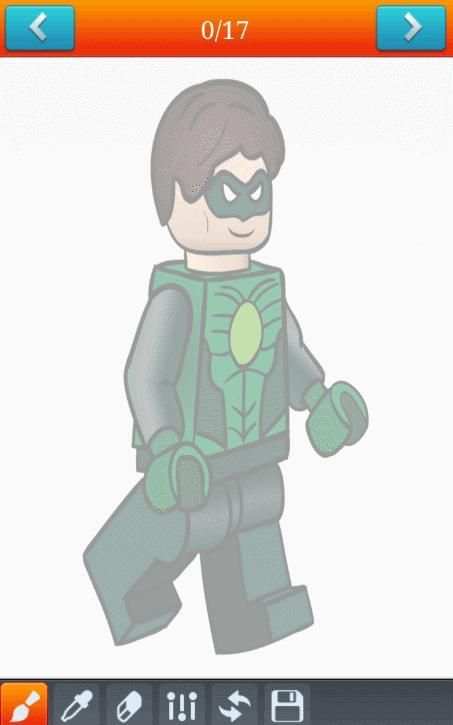 How To Draw Lego Super Heros screenshot 1