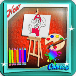 Coloring Paint Super Mario icon