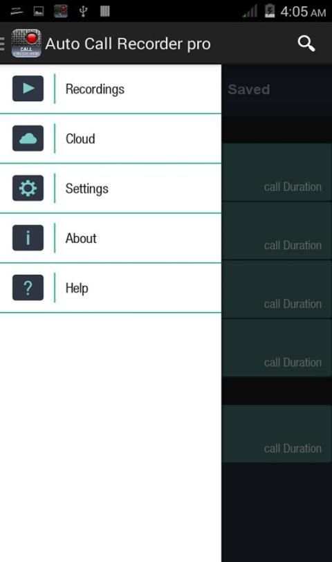 Auto Call Recorder Pro 6 تصوير الشاشة