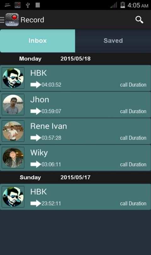 Auto Call Recorder Pro 5 تصوير الشاشة