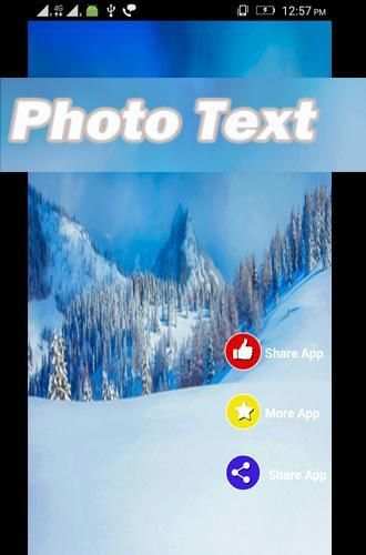 Photo Text Editor скриншот 1