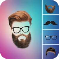 Man Beard photo Editor Mustache :Hairstyle Changer