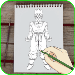How To Draw DBZ icon