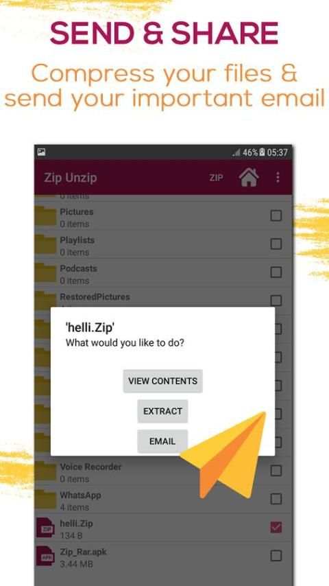 RAR Zip File Extractor - Zip UnZip Tool, Rar Unrar скриншот 1