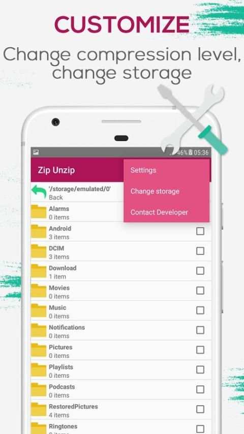 RAR Zip File Extractor - Zip UnZip Tool, Rar Unrar скриншот 4