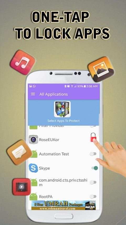 App Lock 2018 – Secure Photos, Videos & SMS स्क्रीनशॉट 2