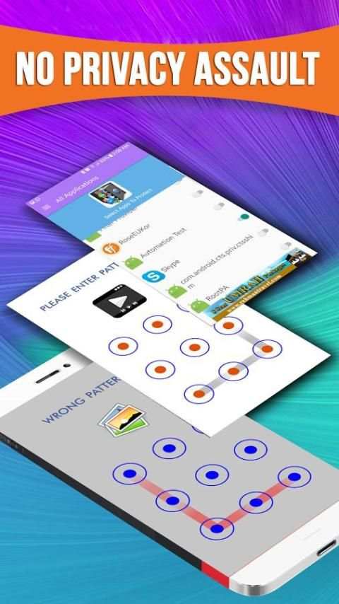 App Lock 2018 – Secure Photos, Videos & SMS स्क्रीनशॉट 1