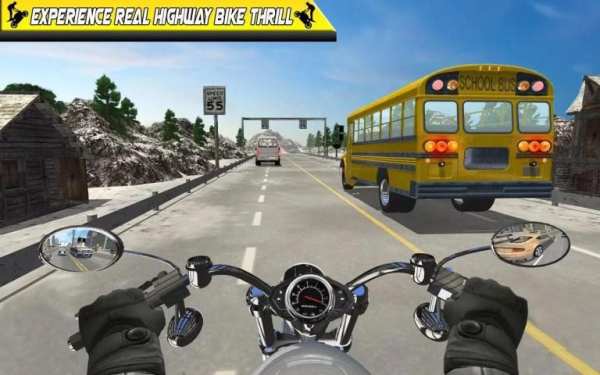 Bike Riders Traffic Moto Racing 3D स्क्रीनशॉट 5