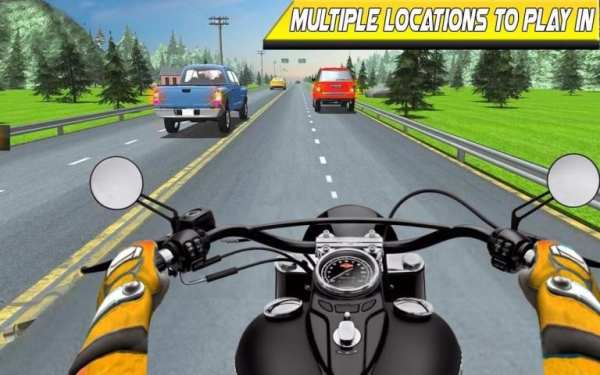 Bike Riders Traffic Moto Racing 3D स्क्रीनशॉट 3