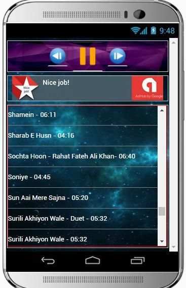 Songs RAHAT FATEH ALI KHAN Complete screenshot 2