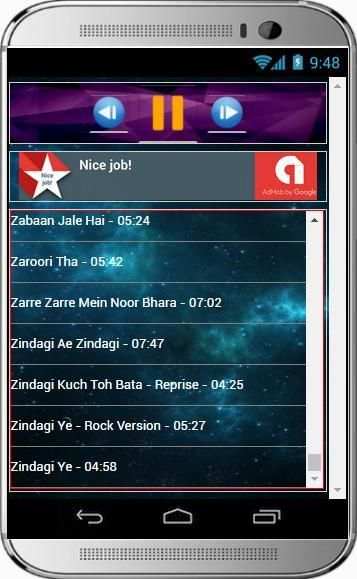 Songs RAHAT FATEH ALI KHAN Complete screenshot 1