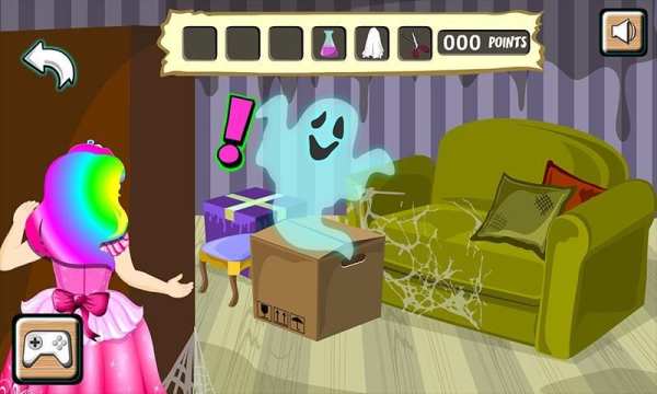 Ghost escape - Princess Games 4 تصوير الشاشة