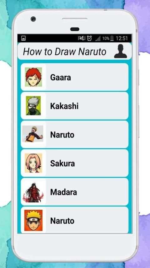 How To Draw Naruto Advanced 7 تصوير الشاشة
