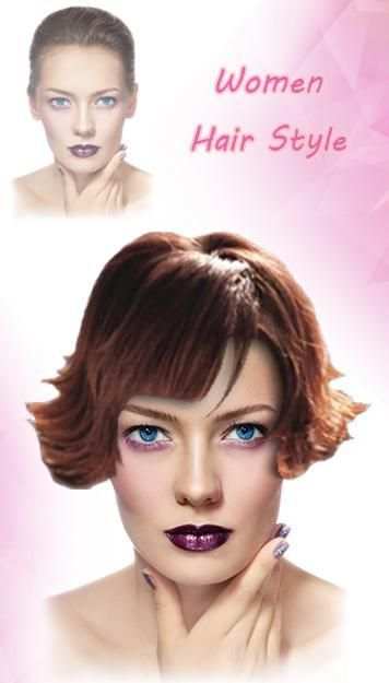 Hair Changer Woman - Change Hairstyle 2018 screenshot 3