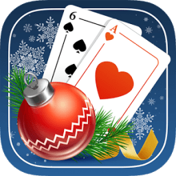 Solitaire Game. Christmas Free أيقونة