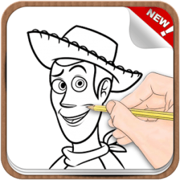 ikon How To Draw Toy Story Drawing Game For Adult