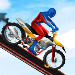 Spider Hero Bike Racing иконка