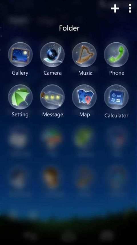 Numen GO Launcher Theme screenshot 2