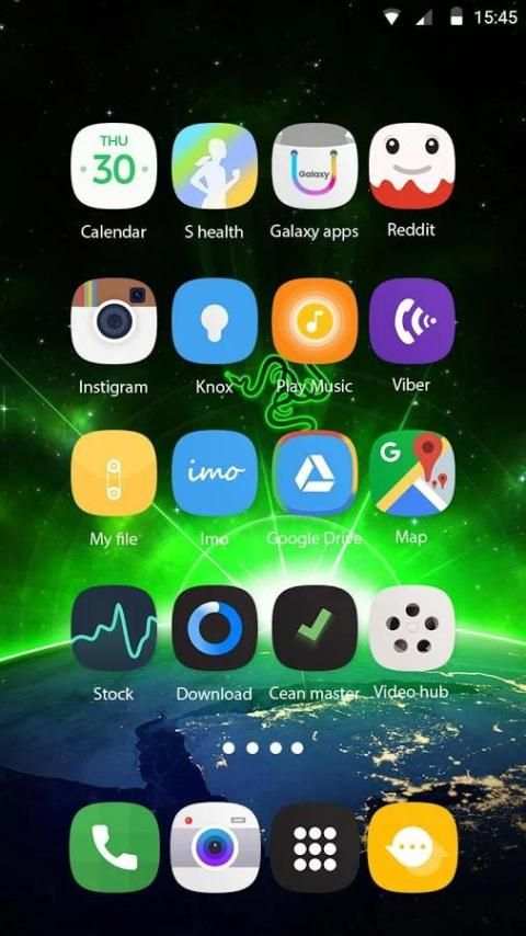 Theme- Launcher for Razer Phone скриншот 1