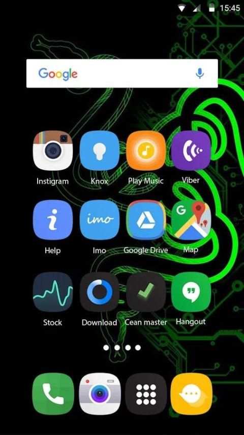 Theme- Launcher for Razer Phone скриншот 2