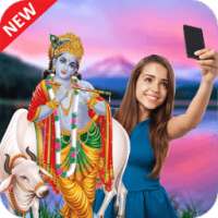 Selfie With Lord Krishna