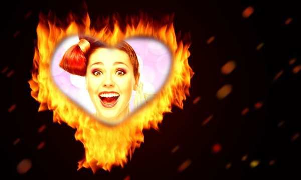 Fire Photo Frames HD screenshot 1